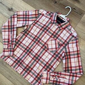 Scotch & Soda Amsterdam Blauw Altitude Attitude Button Down Shirt Sz S